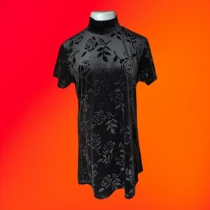 Women's Black Dress by Gioano